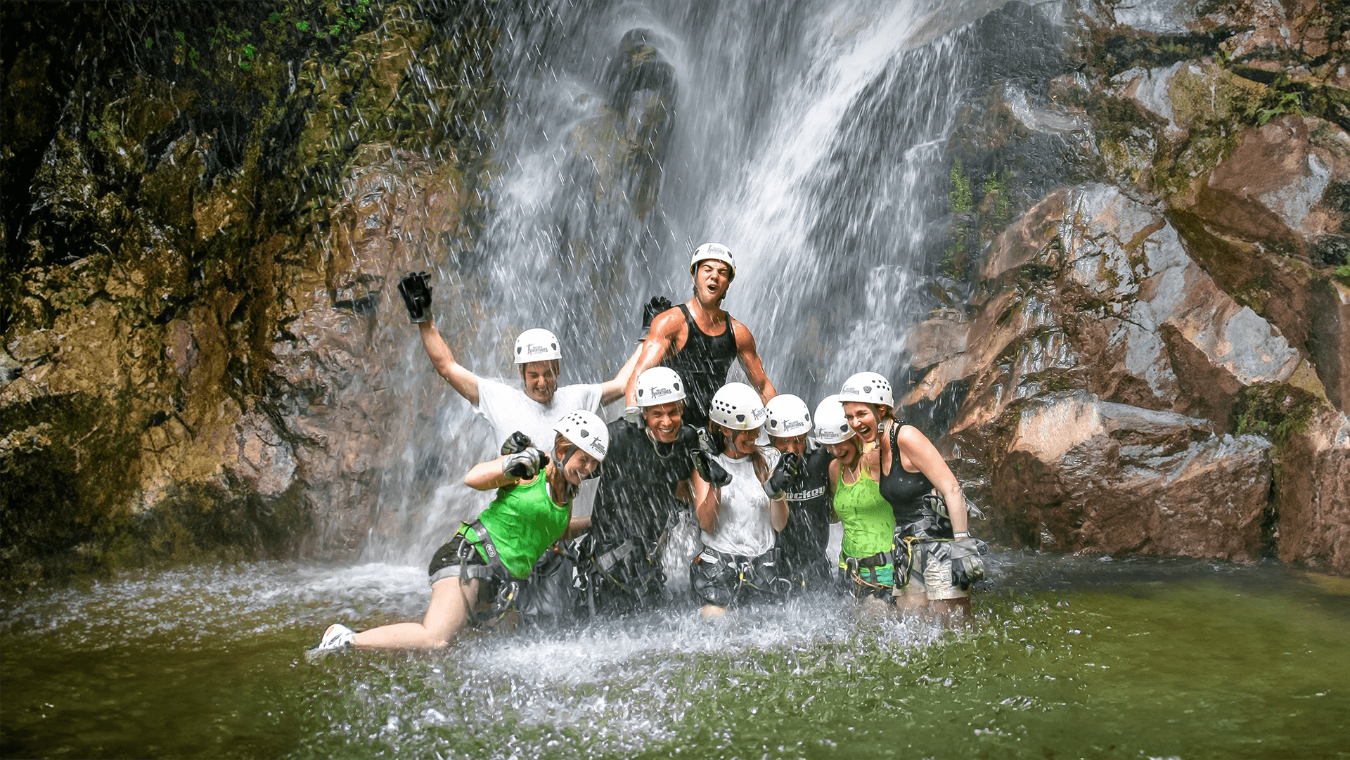Outdoor Adventure, Ziplines & Waterfall